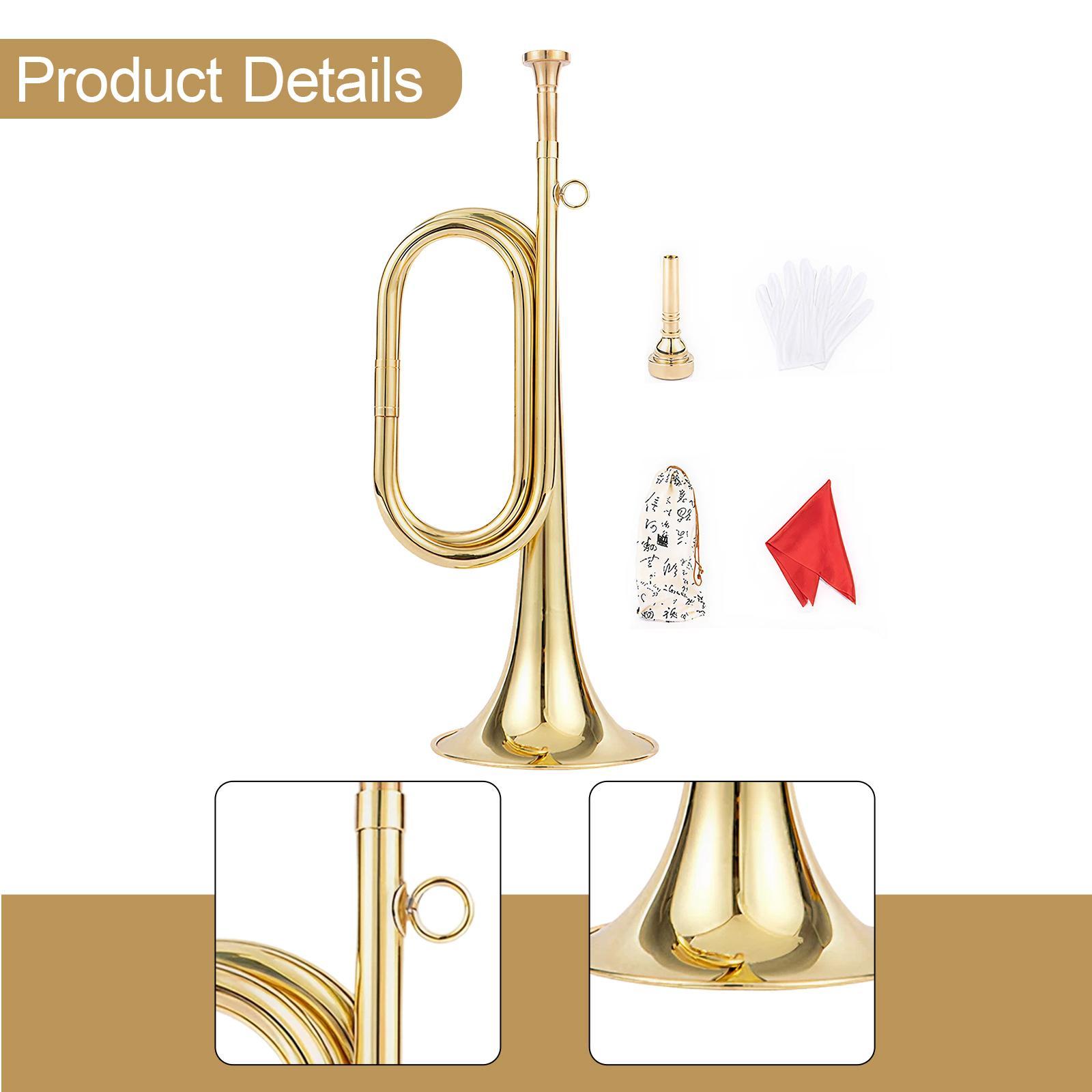 Trumpet with Gloves Music Inst - đánh giá và giá Musical Instrument Bugle