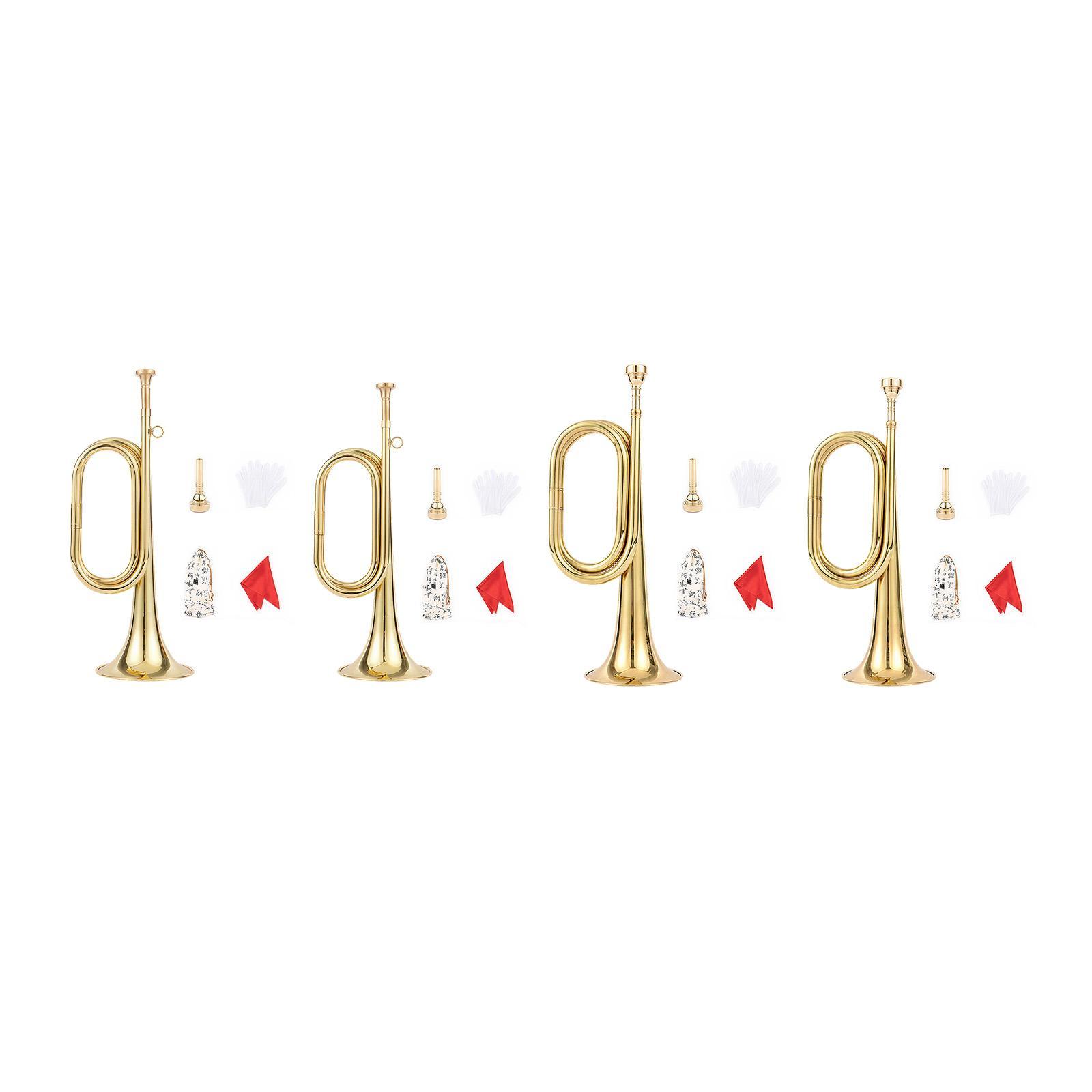 Trumpet with Gloves Music Inst - đánh giá và giá Musical Instrument Bugle