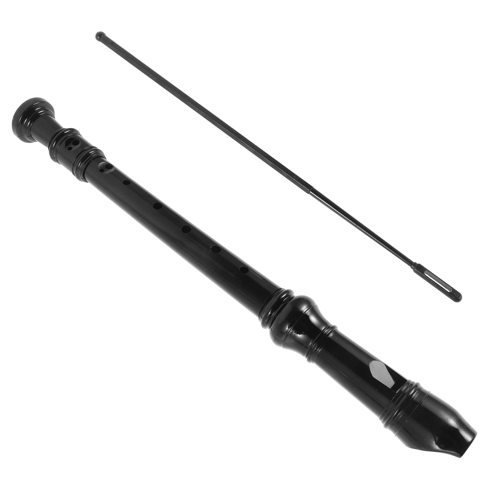 Black Transparent 8 Hole Sopra - đánh giá và giá Soprano Recorder Plastic