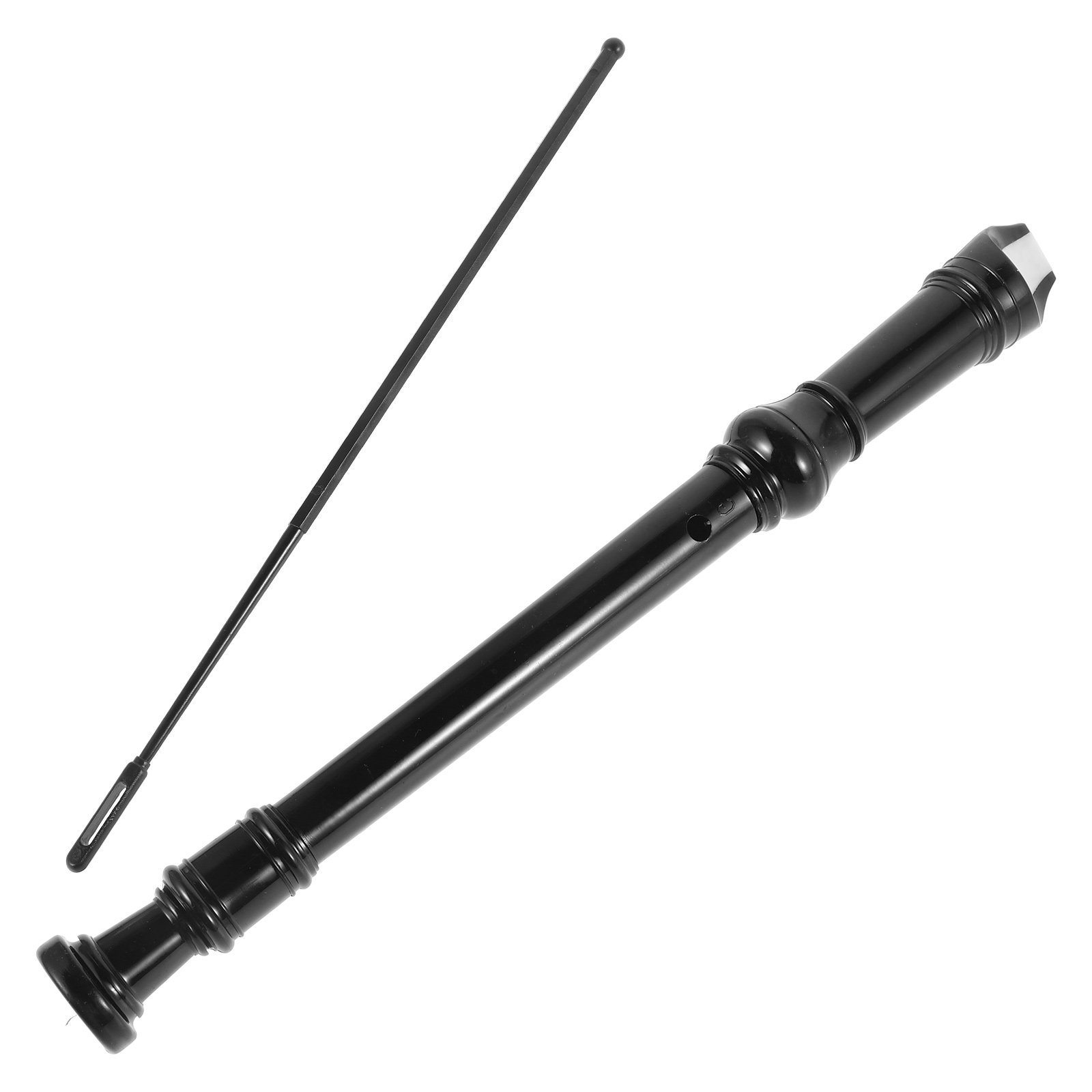 Black Transparent 8 Hole Sopra - đánh giá và giá Soprano Recorder Plastic