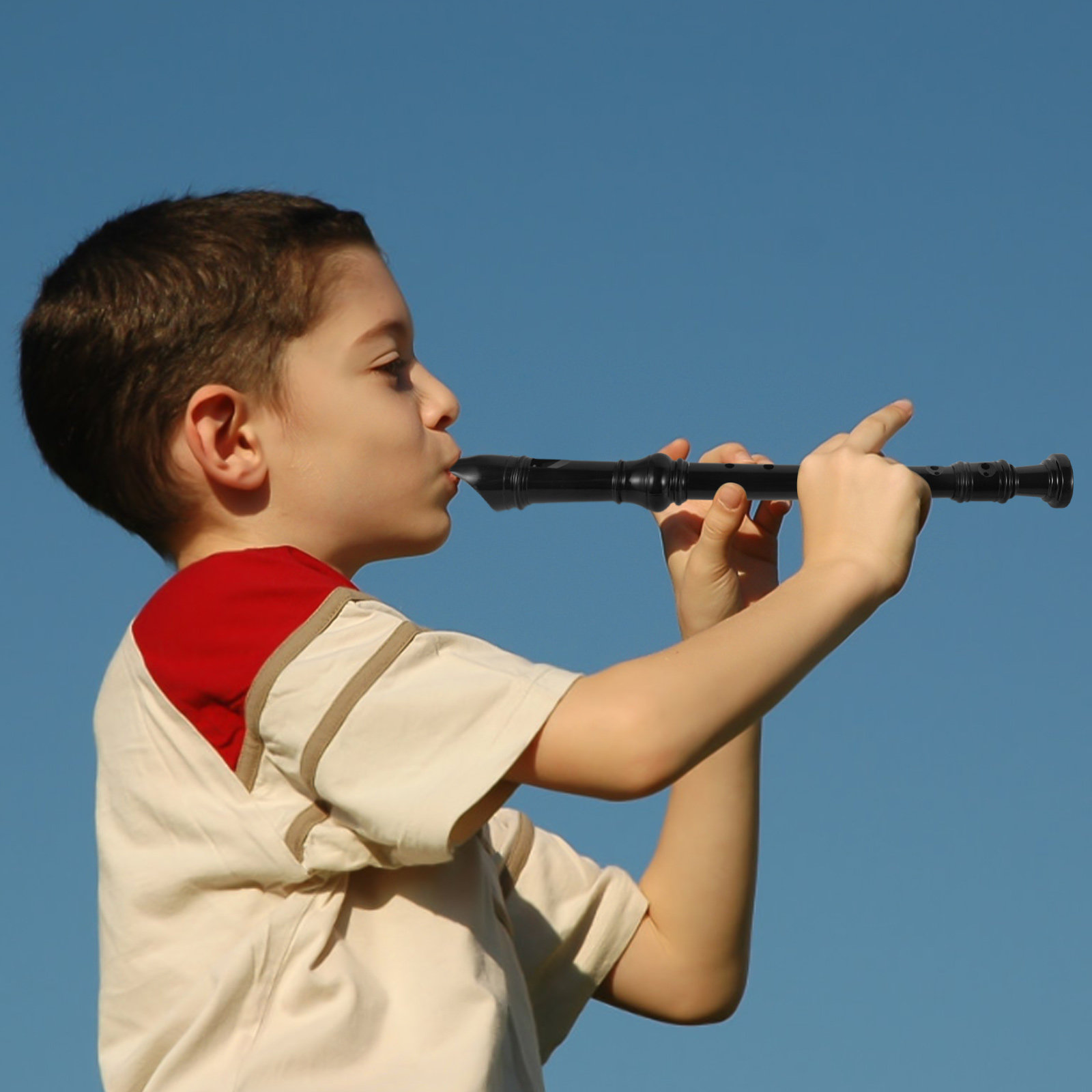 Black Transparent 8 Hole Sopra - đánh giá và giá Soprano Recorder Plastic